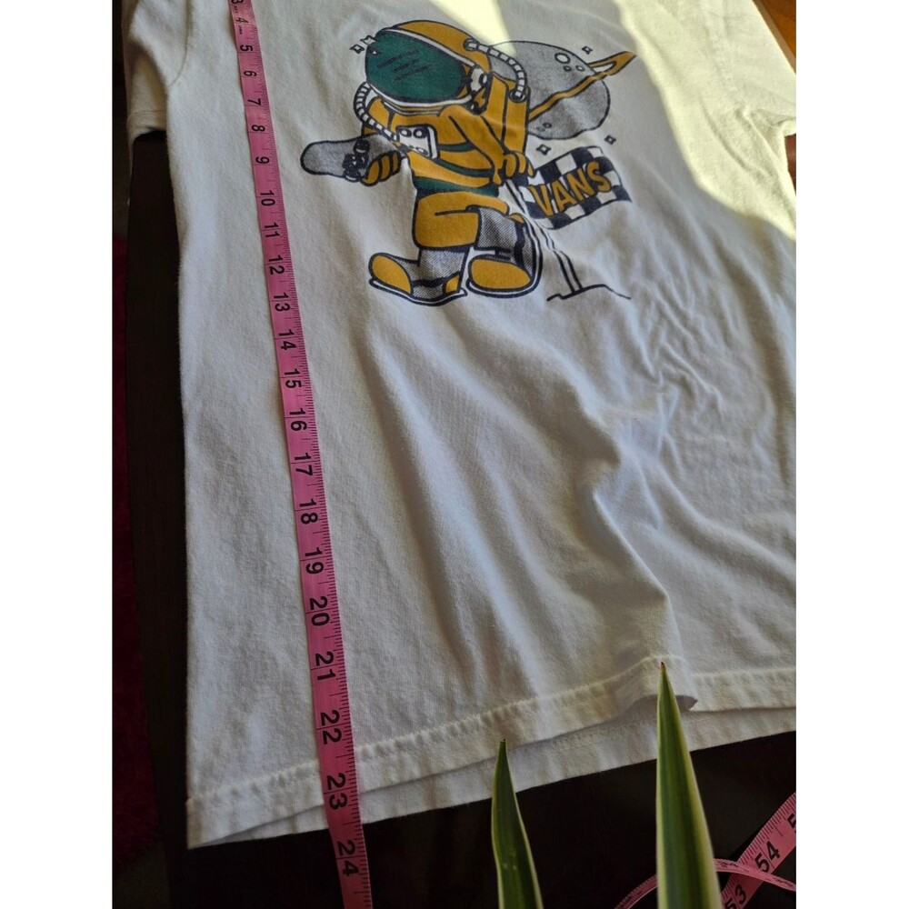 Vans Off The Wall Graphic Astronaut Skater T-Shirt - Men's Small - Picture 6 of 7